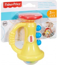 Fisher Price Teeth and Trumpet Rattle
